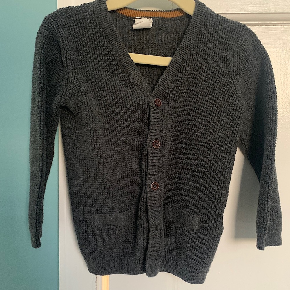 Grey toddler cardigan
